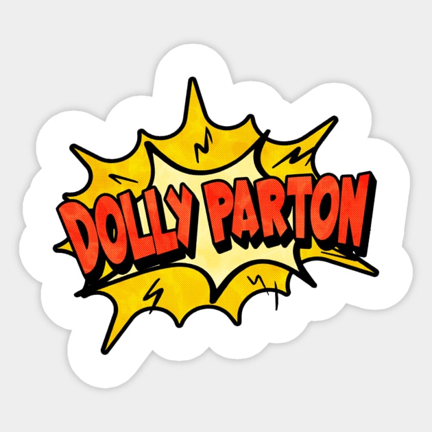 Dolly Vintage Sticker by Elaia Loelya Art
